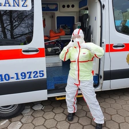 Infektionsschutz Overall
